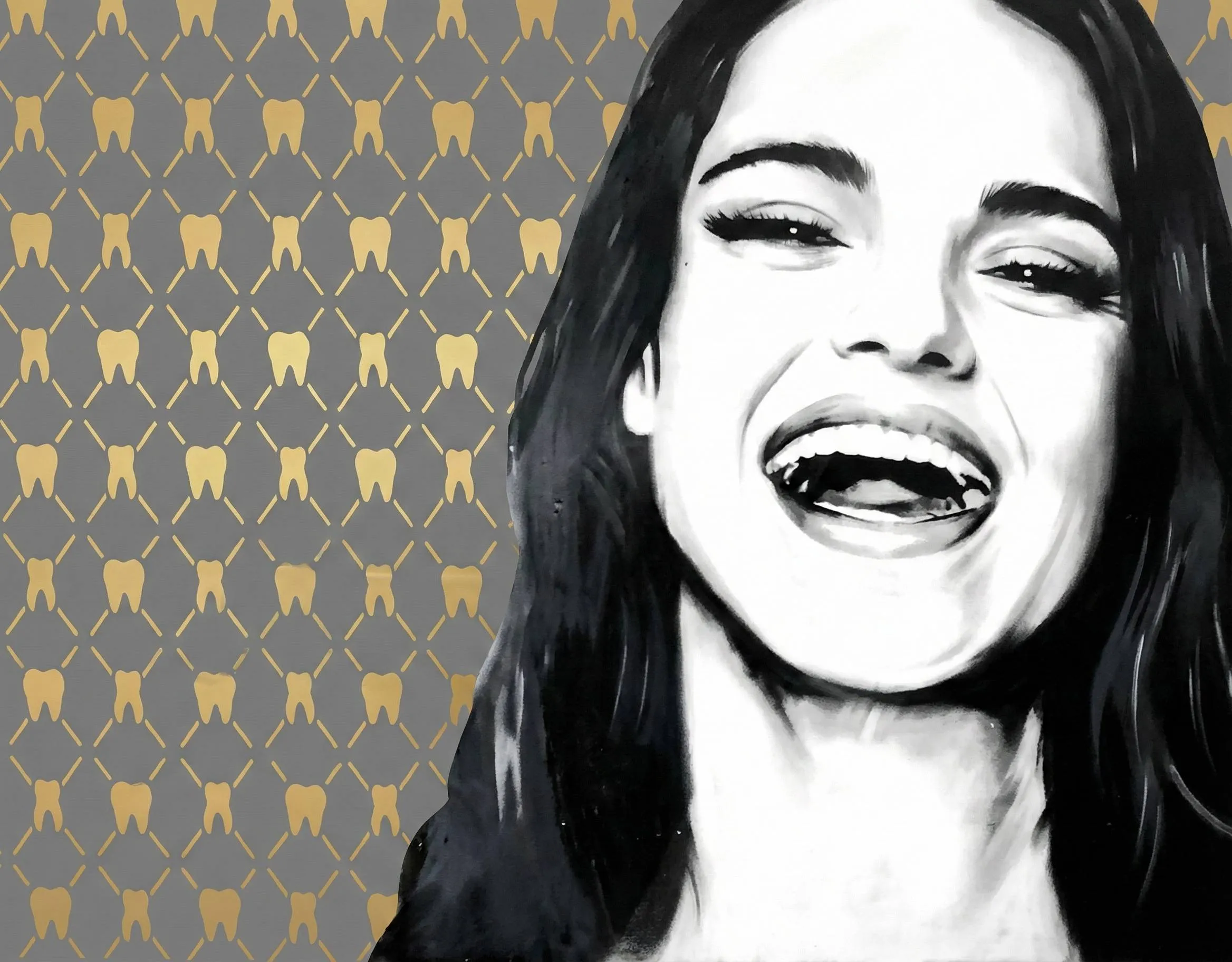 Camping tent by a serene lake with mountains in the background